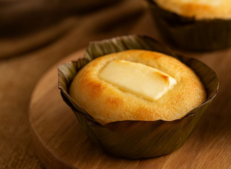 Bibingka philippin – Gâteau de riz moelleux au lait de coco